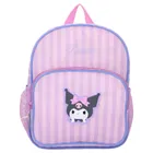 Kuromi, Super Stripes, rucsac pentru prescolar, violet