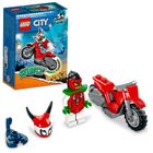 LEGO City, Motocicleta de cascadorii scorpion salbatic, 60332
