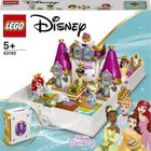 LEGO Disney Princess, Aventura lui Ariel, Belle, Cenusareasa si Tiana din cartea de povesti, 43193