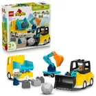 LEGO DUPLO Town, Vehicule de constructii 3 in 1, 10475