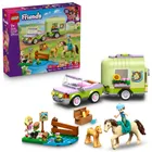 LEGO Friends, Remorca pentru cal si manz, 42695