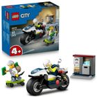 LEGO LEGO City, Urmarire cu motocicleta de politie, 60455