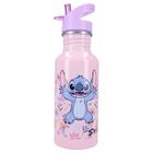 Lilo si Stitch, Keep it Cool, sticla da apa cu pai, violet, 500 ml