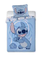 Lilo si Stitch, set lenjerie de pat single, 100-135 cm