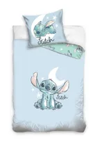 Lilo si Stitch, set lenjerie de pat single, 140-200 cm