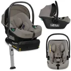 Lionelo, Astrid, i-Size, scaun auto cu baza, Beige Taupe