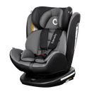 Lionelo, Bastiaan, scaun auto cu baza rotativa, Grey/Black