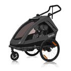 Lionelo, Cama, remorca bicicleta, Grey Graphite