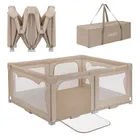 Lionelo, Florence, tarc de joaca pentru copii, Easy Fold, Beige Sand
