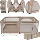 Lionelo, Florence XL Easy Fold, tarc pentru copii, Beige Sand