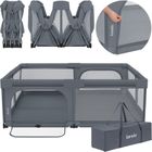 Lionelo, Florence XL Easy Fold, tarc pentru copii, Grey Stone