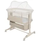 Lionelo, Jodie, patut suplimentar 3in1, Beige Cream