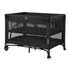 Lionelo, Laura, patut de calatorie compact 2in1, Black Carbon