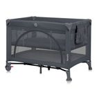 Lionelo, Laura, patut de calatorie compact 2in1, Grey Concrete