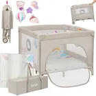 Lionelo, Mille Plus, parcul de joaca pentru copii, Grey Beige