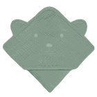 Lionelo, Muslin, prosop de baie cu gluga, Green Forest