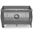 Lionelo, Stefi Plus, patut de voiaj portabil, pe doua niveluri, Grey White