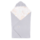 Lionelo, Travel Swaddle Blanket, patura pentru scaun auto, Grey Balloon