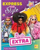 Lisciani, Barbie, Express Your Style, caiet spiralat cu stickere
