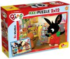 Lisciani, Bing, puzzle maxi, 2-12 piese