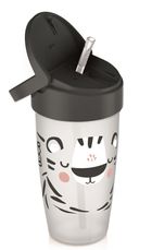 LOVI, Cana cu pai Active 350 ml Salt&Pepper, 12 m+