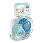 LOVI, Suzeta dinamica silicon Folky, baiat, 3-6 m, 2 buc