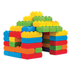Marioinex, Junior, set de constructie, blocuri XL, 60 piese
