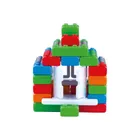 Marioinex, Junior, set de constructie, blocuri XL cu ferestre si usi, 40 piese