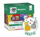 Marioinex, Mini Waffle, Blocks, set de constructie, 206 + 30 piese gratuit
