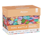 Marioinex, Mini Waffle, Pastel, set de constructie, 400 piese