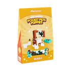 Marioinex, Mini Waffle, Pocket Pets Puppies, Beagle, set de constructie, 46 piese