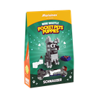 Marioinex, Mini Waffle, Pocket Pets Puppies, Schnauzer, set de constructie, 49 piese