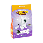 Marioinex, Mini Waffle, Pocket Pets Puppies, West Highland White Terrier, set de constructie, 49 piese