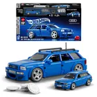 Mattel Brick Shop, Hot Wheels, Speed Series ’94 Audi Avant RS2, set de constructie, 236 elemente