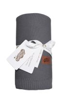 Maya Moo, patura, bambus-bumbac, gri, 80-100 cm
