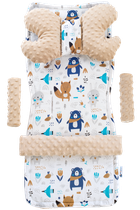 Medi Partners, Boho Animals, insertie pentru carucior, set, bej