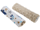 Medi Partners, Boho Animals, protectie de centura pentru carucior, bej, 2 buc.