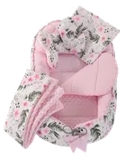 Medi Partners, Flori, babynest, set 5 piese, roz