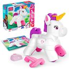 MEGA Bloks, Build & Enchant Unicorn, set de blocuri, 26 piese