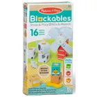 Melissa & Doug, Blockables, La ferma, cuburi din lemn, 16 piese