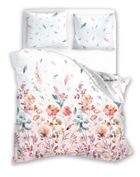 Milagro Verde, Paradisul florilor, set lenjerie de pat, 3 piese, premium, 160-200 cm