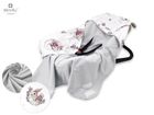 MimiNu, Lili, patura jersey, violet, 90-90 cm