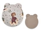 MimiNu, NewMinky, Teddy, pernuta plata, bej, 30 cm
