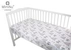 MimiNu, Padure, cearceaf din bumbac cu elastic, 60-120 cm