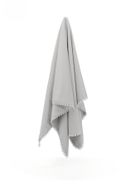 MimiNu, patura, velvet, gri, 75-100 cm