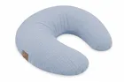 MimiNu, perna de alaptare cu fermoar, muselina, denim, 155 cm