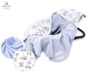 MimiNu, Piloci, sac de dormit pentru scaun auto, jersey, albastru
