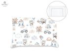 MimiNu, Piloti, perna cu fata de perna, albastru, 40-60 cm