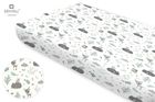 MimiNu, Prieteni de padure, cearceaf din bumbac cu elastic, 80-160 cm
