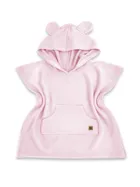 MimiNu, prosop tip poncho, bambus + termofrotte, roz, 1-4 ani, marime S